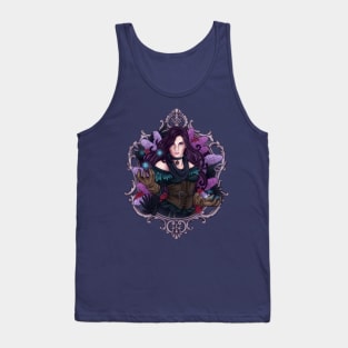 Lilacs and Gooseberries Tank Top